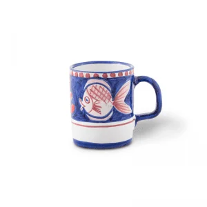 Hand-Painted Animal Ceramic Cup | Positano, Italy