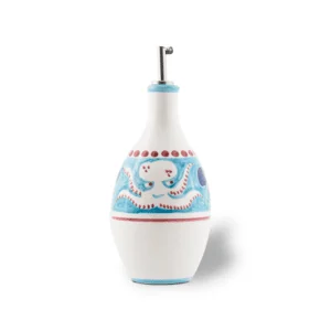 Hand-Painted Ceramic Olive Oil Bottle 20 cm / 7.9 in | Positano