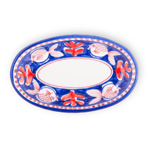 Pottery oval soup plate | Ceramica Assunta Positano
