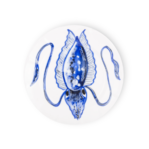 Dinner plate Squid Sea Collection