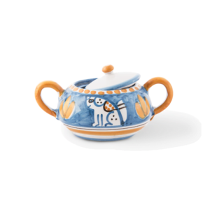 Pottery sugar bowl | Ceramica Assunta Positano