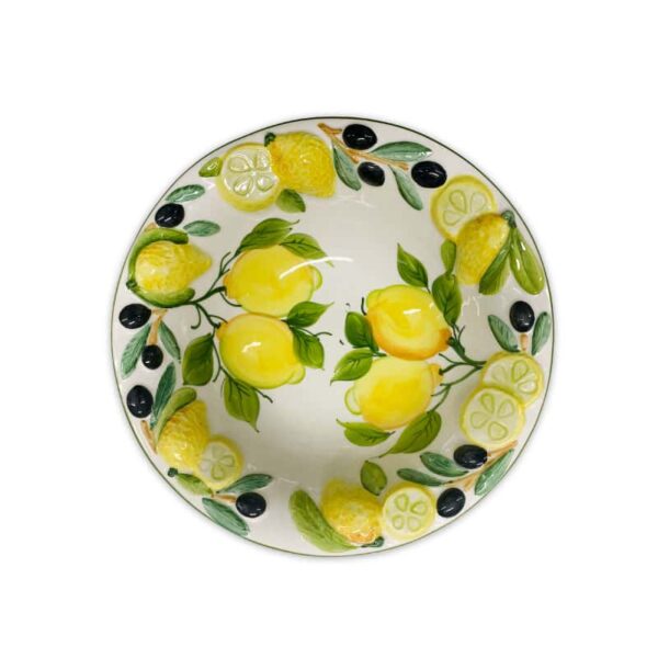 Insalatiera Limoni e Olive 27 cm