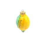 La Palla di Natale a forma di limone | Ceramica Assunta Positano