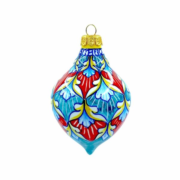 Big drop Christmas ornament Ceramica Assunta Positano