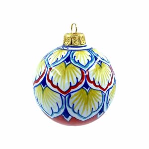Palla di Natale in ceramica artigianale | Ceramica Assunta Positano