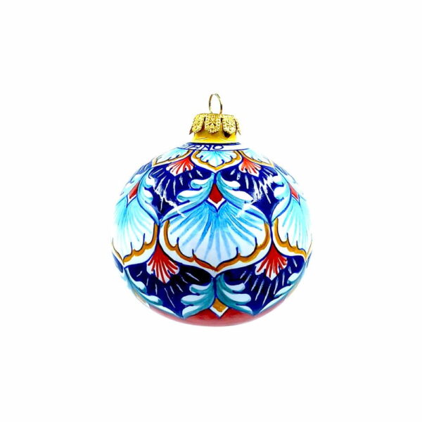 Palla di Natale artigianale in ceramica | Ceramica Assunta Positano