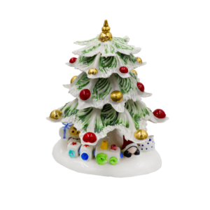 Albero di Natale piccolo con giocattoli cm 18 | Ceramica Assunta Positano